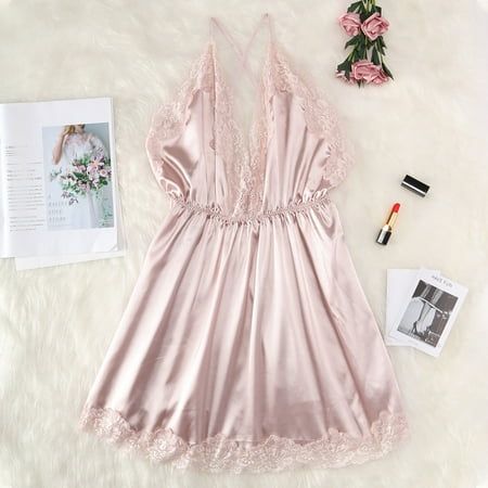 

Women Lace Passion Lingerie Plus Size Dress Nightwear Dress Note Please Buy One Size Larger