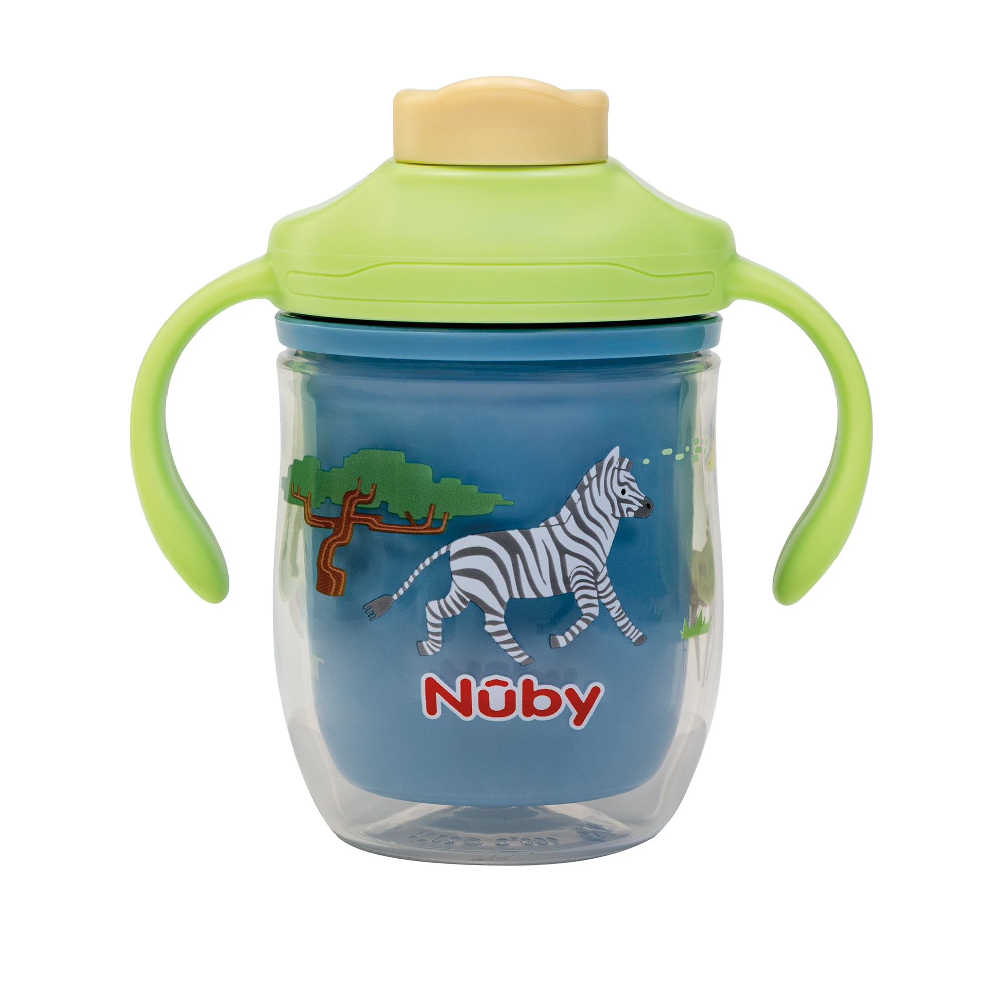 Nûby™ 2-in-1 Insulated Toddler Plastic Cup with Spout & 360˚ Weighted Straw