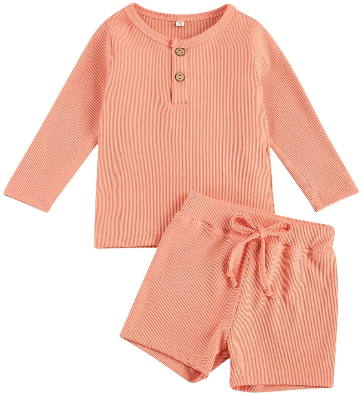 Toddler Baby Boy Two Piece Long Sleeve Swimsuit Trunk and Rashguard