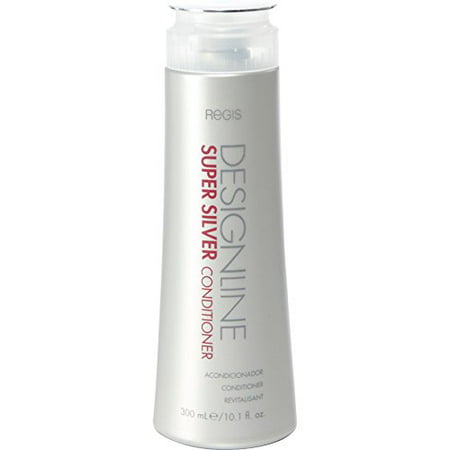 Super Silver Conditioner, 10.1 oz - DESIGNLINE - Restores Moisture to Boost Color Brilliance for Blonde, Grey, and White Hair and Strengthens, Detangles, and Improves Elasticity to Prevent Color Fade