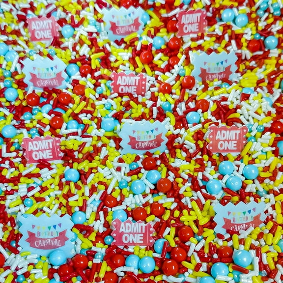 Sprinkle Deco® Carnival Edible Decoration Confetti Sprinkles Cake Cookie Cupcake IceCream Donut Quins