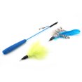 thumbnail image 1 of Cat Funny Wand Feather Bendable High Toughness Elastic Exerciser Set Interactive Toys, 1 of 13