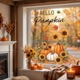 thumbnail image 5 of Smile 77 PCS Large Size Fall Window Cling Sticker, Thanksgiving Autumn Harvest Dogs Pumpkin Leaves for Home Party Supplies Shop Window Glass Display Decoration, 5 of 5