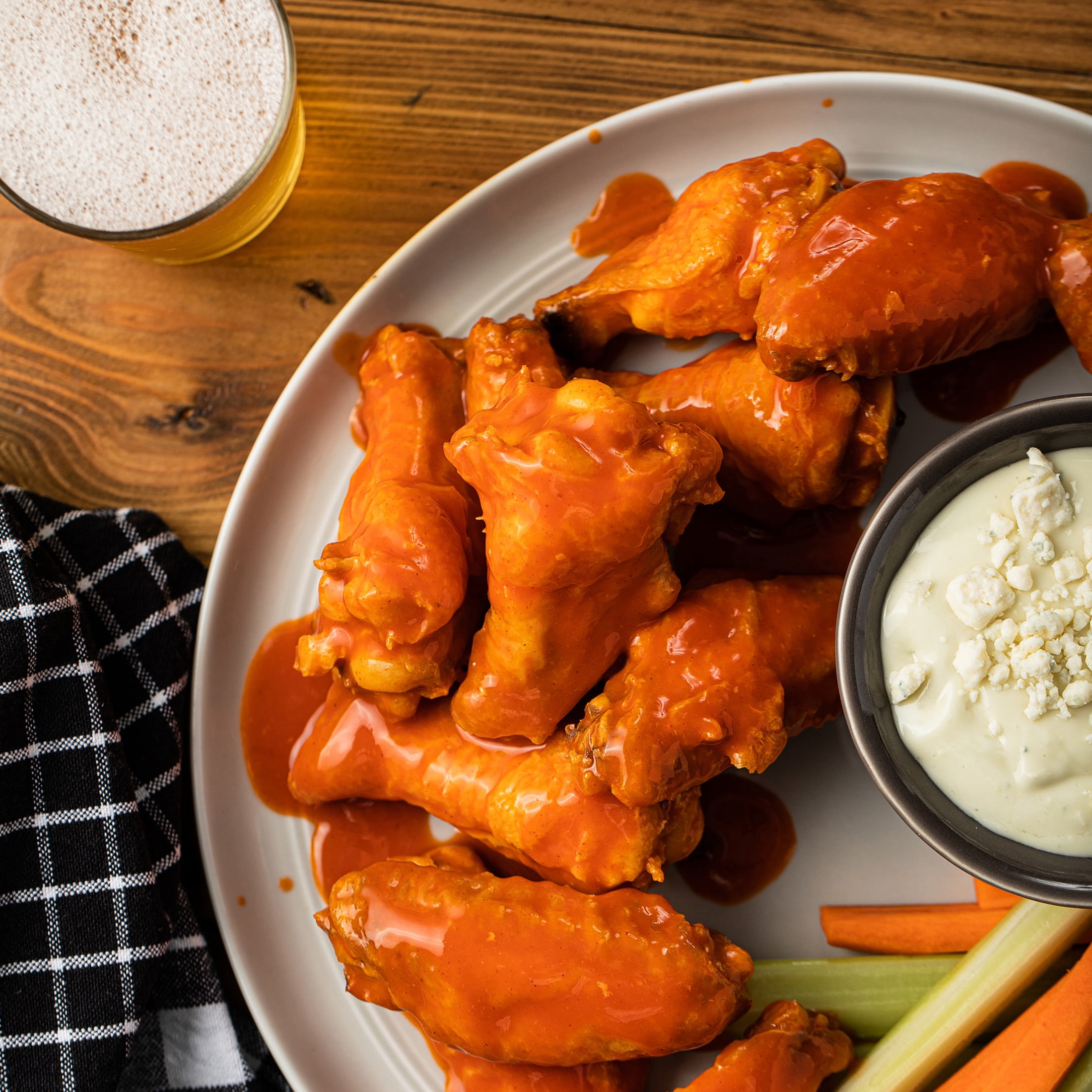 Frank's RedHot Kosher Hot Buffalo Wings Hot Sauce, 12.0 fl oz Bottle