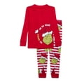 thumbnail image 2 of Dr. Seuss Unisex Toddler Grinch Matching Family Pajama Set, 2-Piece, Sizes 2T-5T, 2 of 5