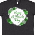 thumbnail image 4 of Inktastic Happy St. Patrick's Day Clovers T-Shirt, 4 of 5