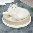 thumbnail image 4 of Cat Bed Lit Rond en Papier Léger et Imperméable pour Chat Griffoir Lit pour Chaton Lit pour Animal, 4 of 10