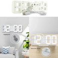 thumbnail image 5 of Reloj Digital de pared con alarma electrónica, relojes de escritorio, decoración moderna del hogar para dormitorio, relojes de mesa Led interiores, sala de estar, 5 of 5