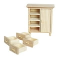 thumbnail image 4 of Simulación de Muebles de , Armario en Miniatura, Estantería para Dormitorio CUTICAT Gabinete en miniatura, 4 of 8