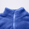 thumbnail image 4 of Uooqdmx Fleece Jacket Women, Sherpa Jacket Women, Zip Up Jackets for Women, Fuzzy Winter Warm Zip Up Soft Outerwear, Teddy Jacket Women, Blue XXL, 4 of 8