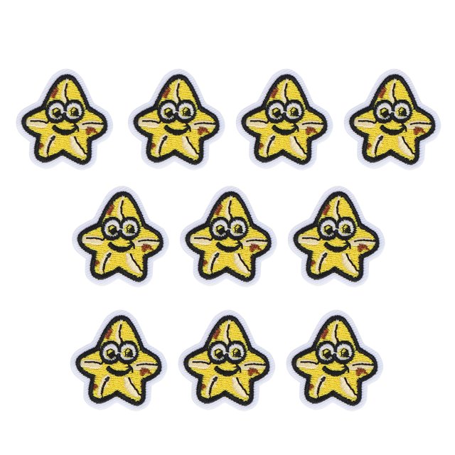 Parche Adhesivo, Parche De Ropa De Bricolaje Parches De Pulpo De Estrella De Mar Calcomanía De Calcomanía Vívida Para Zapatos Para Sombreros ANGGREK Otros