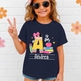 thumbnail image 4 of Bainana Teen Girl'S Back-To-School T Shirts Graphic Print Short Sleeve Crew Neck Tops Casual Comfortable Kids Summer Everyday Wear Outfits For Age 3-13 Years, 4 of 5