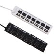 thumbnail image 1 of 7 Ports Design Universel Bureau à Domicile LED USB 2.0 Adaptateur de Charge Hub, 1 of 5