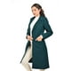 thumbnail image 2 of Abrigo largo con boton Roman Fashion /Juvenil, 3017 (Verde botella) verde oscuro M, 2 of 5