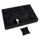 thumbnail image 1 of Caja de almacenamiento de joyas, bandeja de exhibición de joyas, collar, colgante, organizador, anillo, pendientes, pendientes, pulsera, accesorios de exhibición, placa de reloj Xemadio 2035321-3, 1 of 9