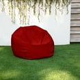 thumbnail image 2 of Sorra Home Red Bean Bag Comfy Chair for All Ages, 2 of 2
