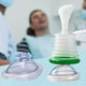 thumbnail image 1 of 1 juego de dispositivo de asfixia RCP primeros auxilios máscara de respiración para niños adultos (A verde), 1 of 6