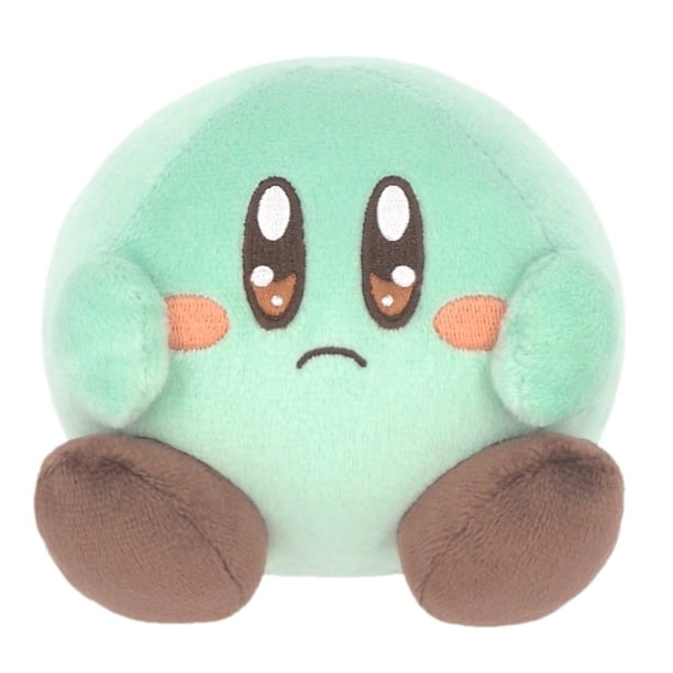 Peluche Little Buddy para Nintendo Kirby, chocolate y menta, 10 cm