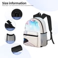thumbnail image 5 of Gaeub Butterfly In Blossoms Zen School Backpack Waterproof Bookbag for Men Women College High School Bags, 5 of 8
