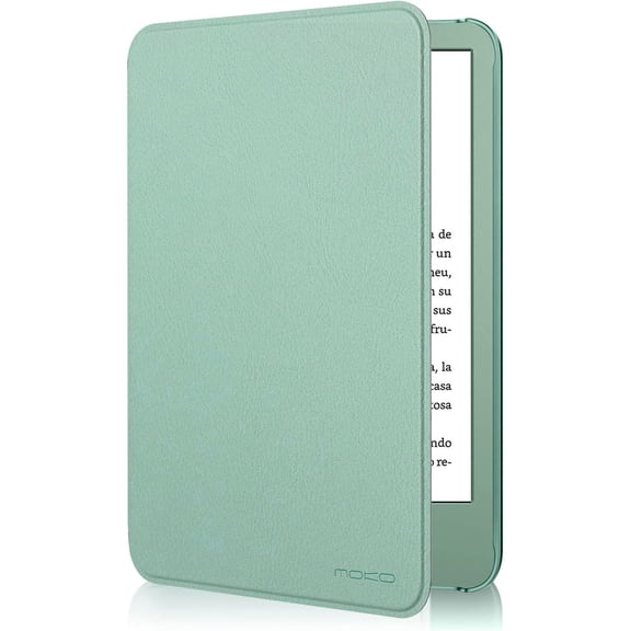 Pumier Case Fits 6" All-New Kindle (11th Generation-2024/2022 Release), Light weight Shell Cover with Auto Wake/Sleep for Kindle 2024/2022 11th Gen e-Reader, Agave Green