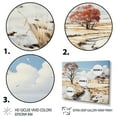 thumbnail image 3 of Designart "Snow Winters Beauty Pastoral II" Landscapes Canvas Art Print, 3 of 5