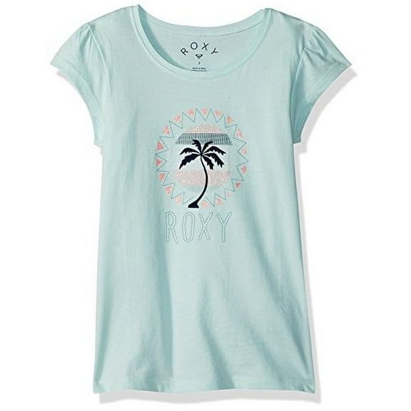 Graphic-Print Cotton T-Shirt, Little Girls Blue Bay Pastel Green 2