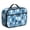 Bigfoot and Checker, variant on Bigfoot and Yeti Green Pattern Insulated Lunch Bag Teens,Bento School Lunch Bag for Teens for Work,Picnic or Travel 10.6x7.7x4.3 Inches,12 Can Capacity