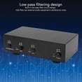 thumbnail image 4 of 48 V Phantom Power Supply, Dual Mic Support Iron Shell Phantom Power Supply High Output  For Music Recording Equipment, 4 of 8