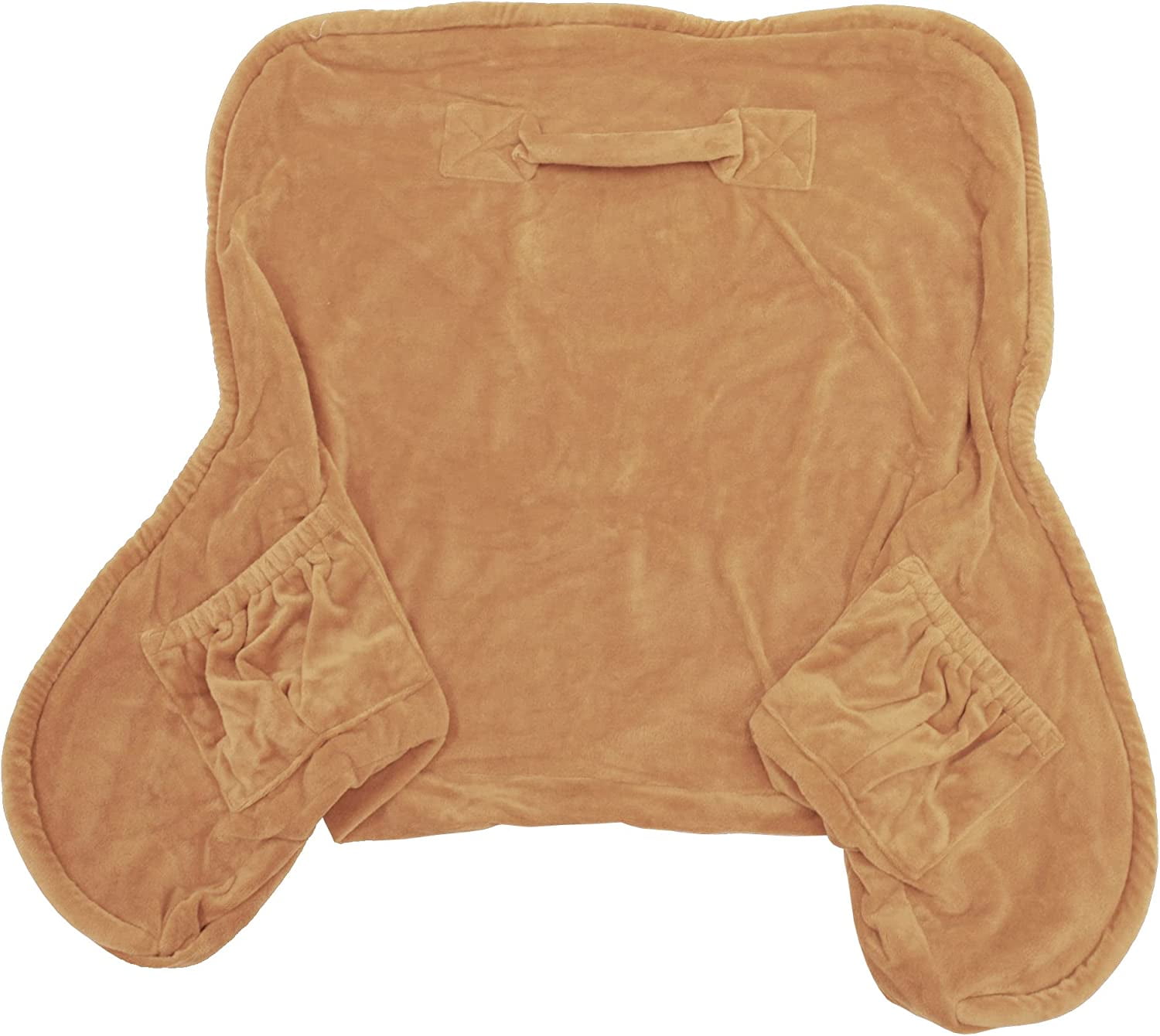 Super Soft Reading Pillow Cover With Arms And Pockets (Cover ONLY, Need