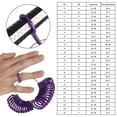 thumbnail image 4 of Fine Workmanship Is Key To Reliable Ring Sizer Measuring Tool, Plastic Measuring Ring Tool Offers Stability And Durability, Reusable Finger Size Tape For Jewelry Making, 4 of 8
