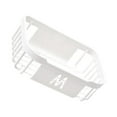 thumbnail image 1 of stanreset Recableght Wall -Mounted Storage Rack Hollow Drain Basket Roll Paper Shelf Firm Durable For Kitchen Bathroom Toilet White 1Set, 1 of 6