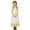 Yellow, variant on JFOPQVSM Girls' Outfit Sets 3PCS Prairie Girls Dress with Apron and Hat for Toddler 4-8 Years