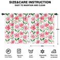 thumbnail image 2 of Blackout Kids Curtains,Pioneer Flower Floral Print Pattern Childrens Insulated Curtains Set Of 2,Bedroom Essentials,Toddler Room Decor 52"x63", 2 of 5