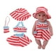thumbnail image 5 of Traje De Baño Para Muñeca, Buena Sensación En La Mano, Ropa Para Muñeca Hecha De Material De Tela De Alta , Cultive La Creatividad, Cultive La Imaginación De Los Niños, 5 of 7