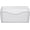 White, variant on Wall File Organizer, Metal Mesh Hanging File Folder Holder for Letter/A4 Size Folders, Vertical Wall Mount Mail Sorter for Office Paperwork, Classroom, White