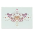 thumbnail image 1 of Geometry Cutting Board, Butterfly with Triangles and Bohemian Shapes, Decorative Tempered Glass Cutting and Serving Board, in 3 Sizes, by Ambesonne, 1 of 2