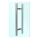 thumbnail image 2 of Jaladera Puerta Tipo H 120cm Largo Acero Inox, 2 of 4