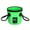 Green-20L, variant on 20L Portable Foldable Water Bucket Fishing Bucket Folding Water Container for Travelling Camping Hiking Fishing Washing