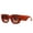 Brown, variant on Retro Vintage Sunglasses with UV400 Protection, Resin Lenses, and Plastic Metal Frame for Timeless Style