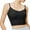 Black, variant on Xunlbb Up to 50% off Wireless Bra for Women Plus Size Woman's Printing Gathered Together Large Size Daily Bra Underwear No Rims(Black,L)