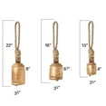 thumbnail image 6 of Incense Garden Set of 3 Hanging Harmony Bells Garden Rustic Relaxing Tranquil Wind Chimes, 6 of 6