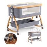 FOINWER 3 in 1 Baby Bassinets, Portable, Easy Folding, Attachable ...