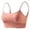 Red, variant on Womens Seamless Stretch Wireless Lightly Comfortable Bra Sports Bras for Women Running Bra Workout Crop Tank Tops Sports Bra Push up