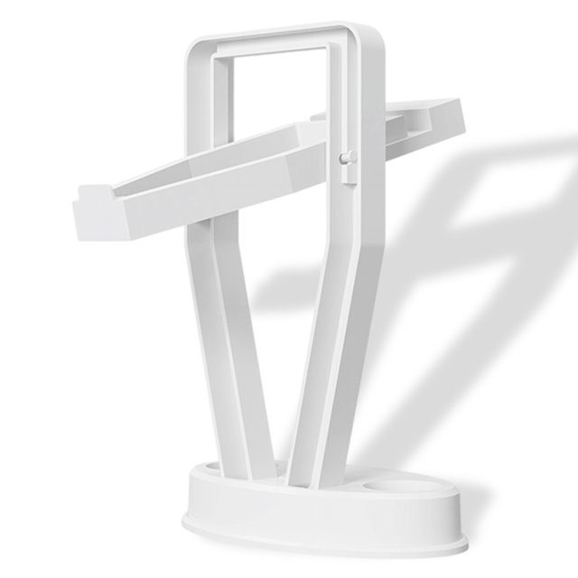 Soporte de realidad virtual para auriculares Tenedor de pantalla interior de la casa del juego Controlador de juego Soporte de reemplazo para Oculus Quest 2 White Sweethay EL013248-02B