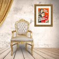 thumbnail image 3 of Hollywood Photo Archive 14x18 Gold Ornate Wood Framed with Double Matting Museum Art Print Titled - Abbott and Costello - Swedish - Who Done It, 3 of 4