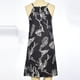 thumbnail image 4 of Moda mujer manga corta impreso Halter cuello señoras Mini señoras chaleco vestido Pompotops ghjkhdj1347, 4 of 8