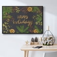 thumbnail image 5 of Holiday Sentiment II - Framed Gallery Wrapped Holiday Canvas - 27 x 41 - Black Frame, 5 of 8
