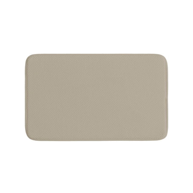 Living Room Rug, Thick Striped Memory Foam Bath Rugs, Soft Absorbent Velvet Bathroom Mats, Non-Slip Bottom , Machine Washable Bathmat, Carpet Rug Room Decoration for Wash Floor