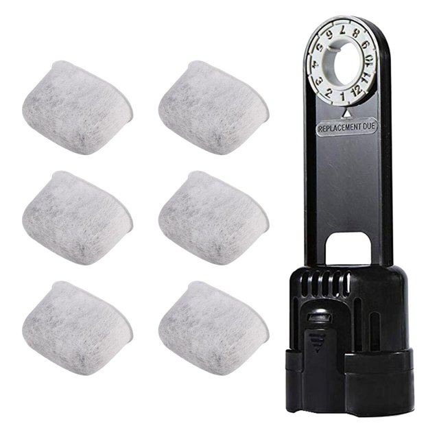 Rack de filtros de reemplazo Kit de Inicio de de Agua de Carbón de 1 Pieza con Soporte de Apto para 2.0 Magideal Rack de filtros de reemplazo