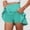 Mint Green, variant on ZZwxWA Pleated Tennis Skirts for Women High Waisted Golf Yoga Shorts Belly Control Skirts with Shorts Pockets Lightweight Pure Color